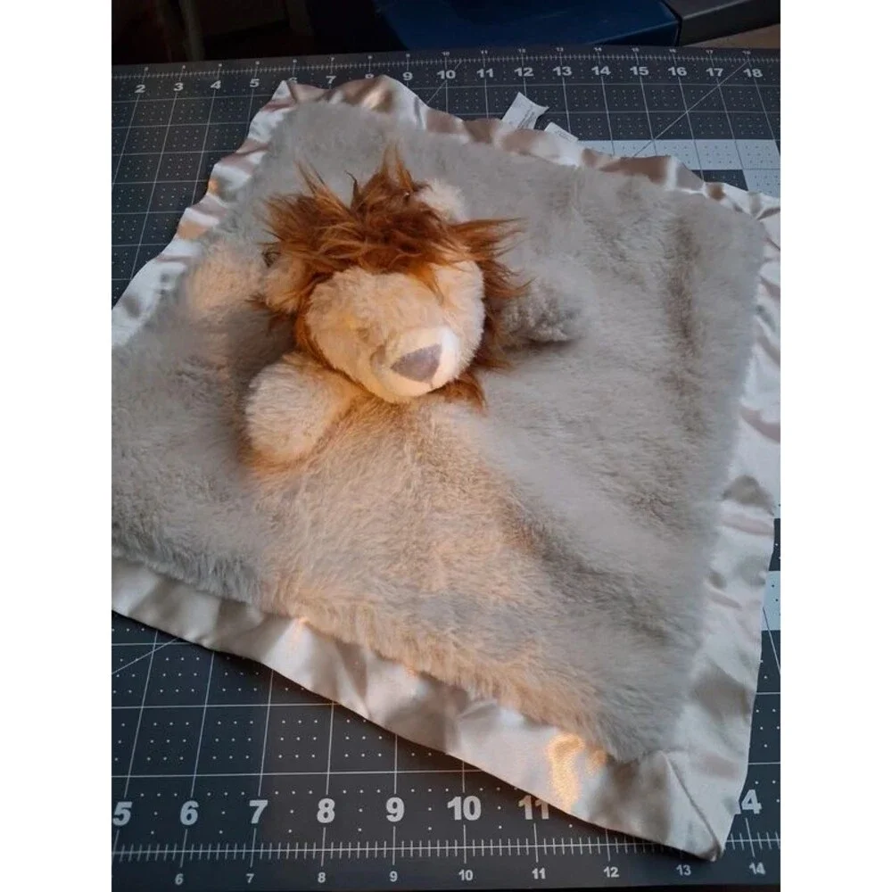Cloud Island Lion Lovey Security Blanket Plush